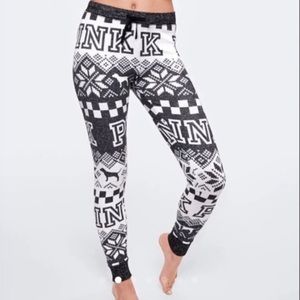 Vs Pink Cozy Jersey Sleep Pant Pajama M